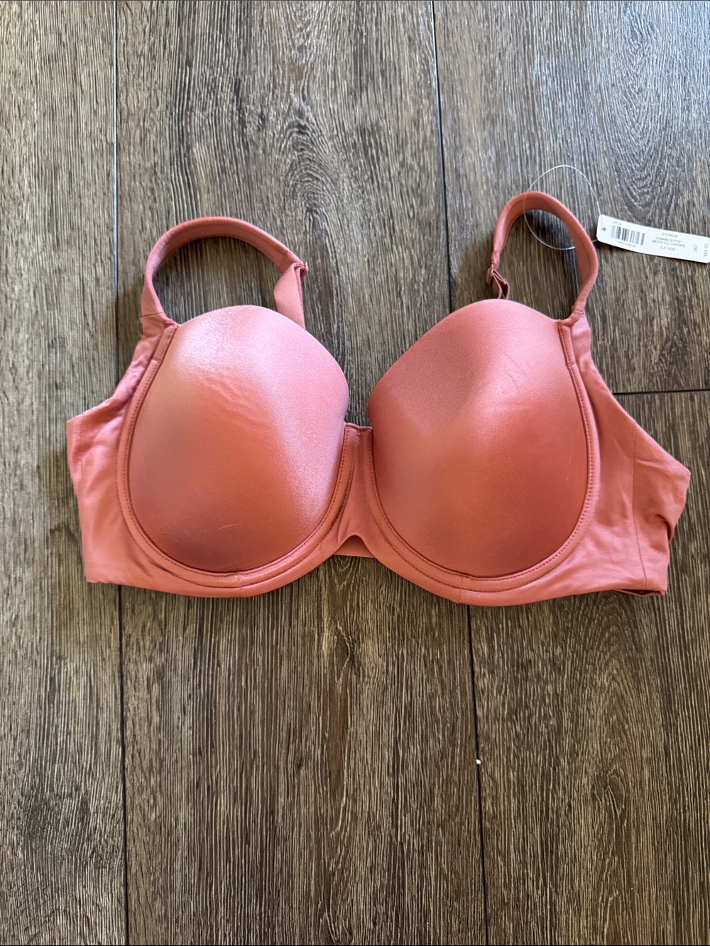 Soma Dusty Coral Underwire Smooth T-Shirt Bra